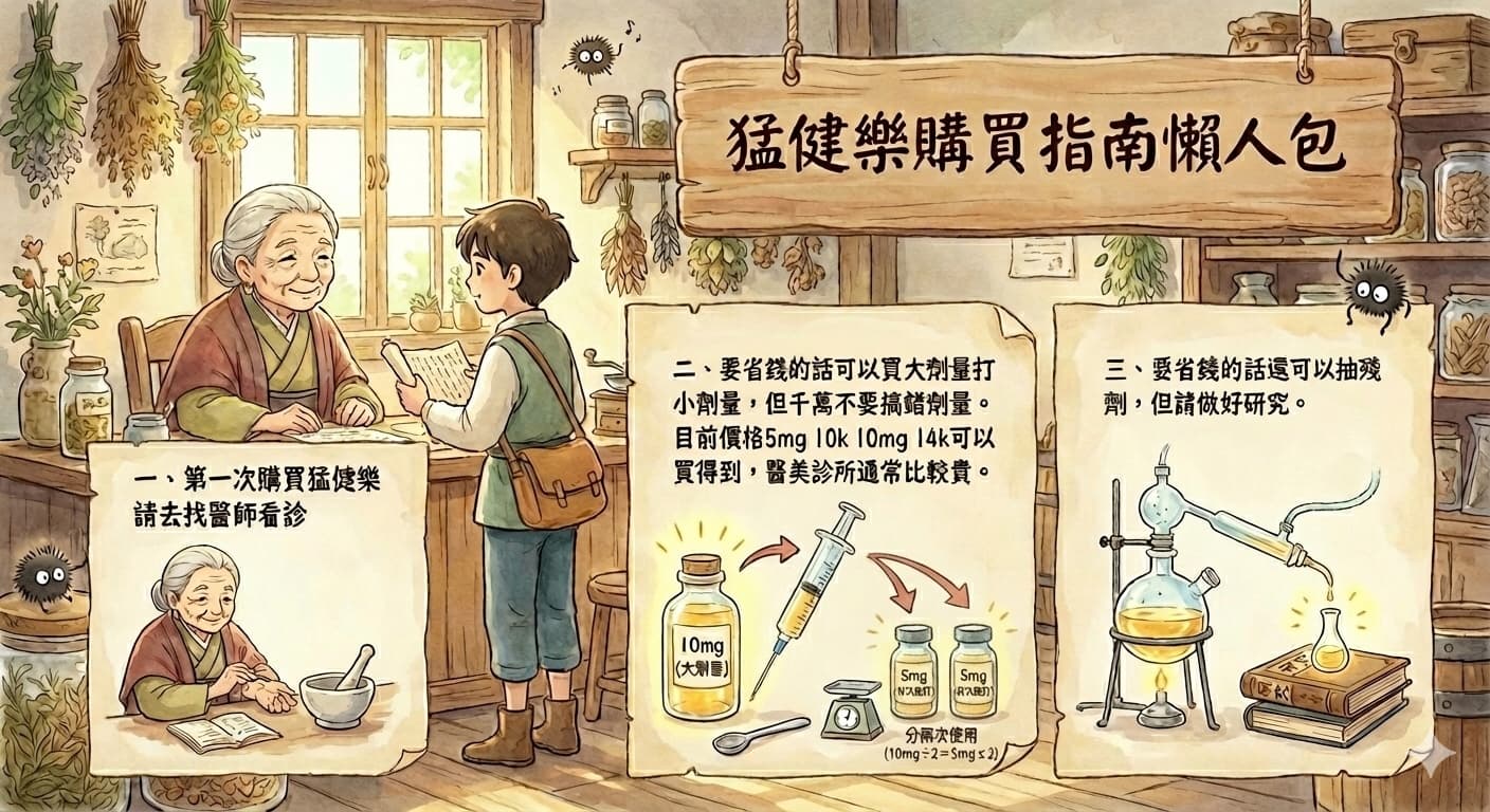 猛健樂購買指南懶人包